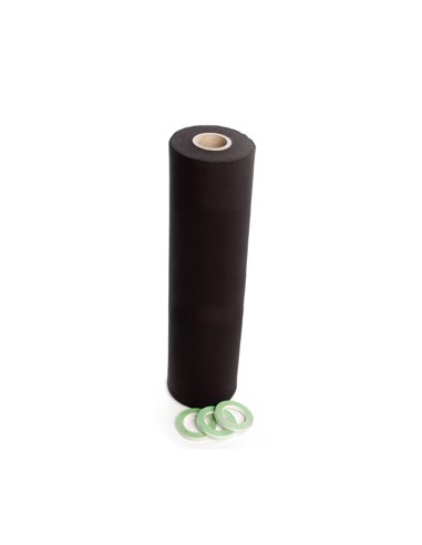 DECO MOLTON ROLL 60M X 120CM BLACK