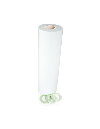 DECO MOLTON ROLL 60M X 80CM WHITE