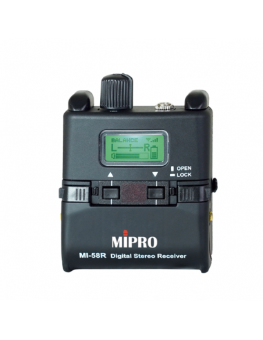 Mipro MI-58R bodypack receiver stereo