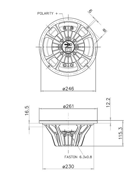 Difuzor FaitalPRO 10PR300