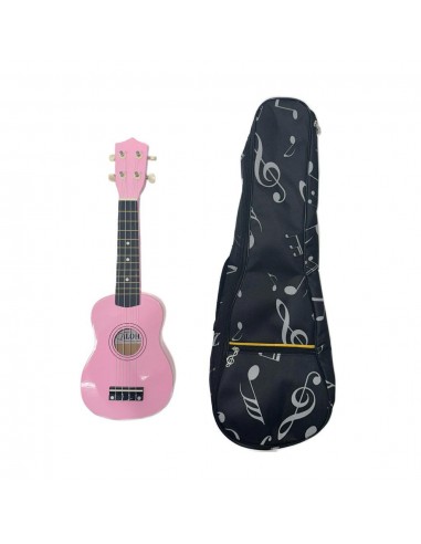 Set Ukulele Aloha Roz