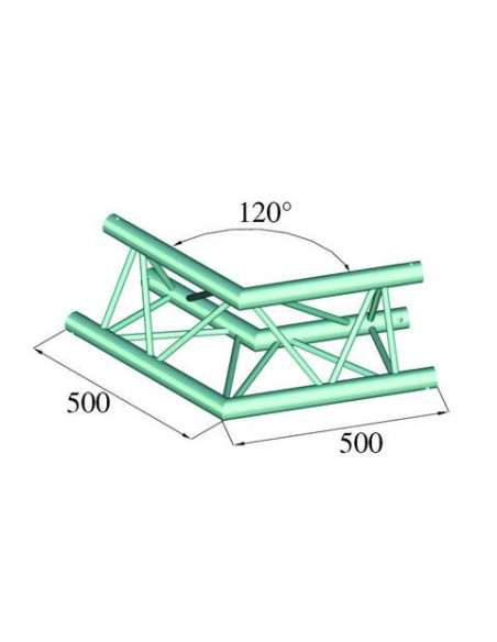 ALUTRUSS TRILOCK 6082AC-21 - Unghi 90°