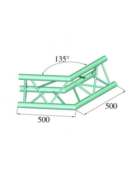 ALUTRUSS TRILOCK 6082AC-21 - Unghi 90°