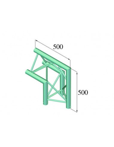 ALUTRUSS TRILOCK 6082AC-21 - Unghi 90°