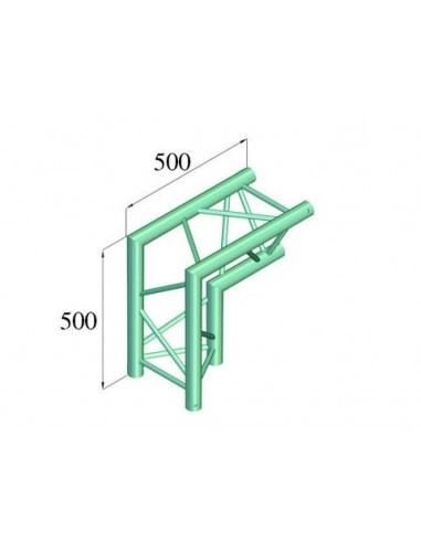 ALUTRUSS TRILOCK 6082AC-21 - Unghi 90°