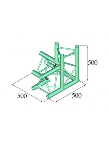 ALUTRUSS TRILOCK 6082AC-32 - Unghi la Stanga