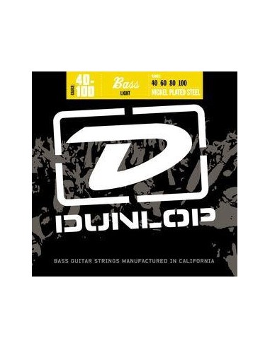 Dunlop Nickel Wound 40-100 Light