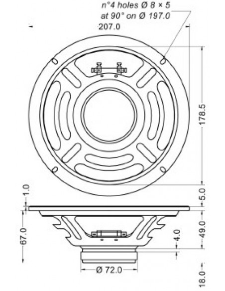 Jensen Mod 8/20  4Ohm