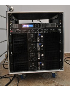 Rack 12U profesional,cu roti, fara capace