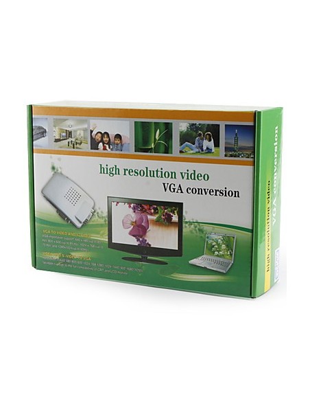 Convertor VGA la Video si S-Video