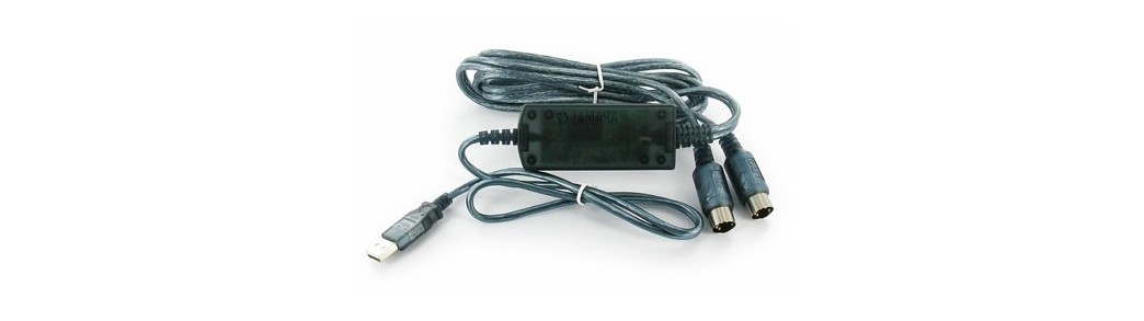 cablu,interfata  midi , usb ,pc  ,yamaha ,m-audio ,monacor ,